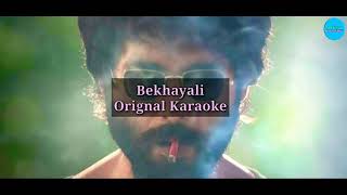 Bekhayali Karaoke  Arijit Singh  SachetParampra  Orignal Karaoke  Aawaaz Records Studio [upl. by Aseel429]