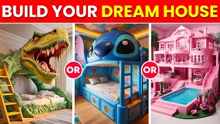 Would You Rather Build Your Dream House 🏠🌈💞 Hardest Choices QuizWizZ [upl. by Sidoney]