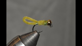 Inch Worm Green Weenie Bluegill Fly [upl. by Cathe]