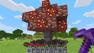 Minecraft UHC but netherite grows on trees [upl. by Lilian790]