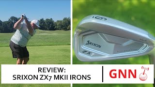 REVIEW Srixon ZX7 MKII irons [upl. by Annahtur]