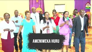 AMENIWEKA HURU KWELI BY PAPI CLEVER amp DORCAS FT MERCI PIANSTCOVER BY ACCampS JUJA CHURCH CHOIR [upl. by Seabury]