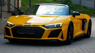 Audi R8  2019 Детали экстерьера и интерьера [upl. by Aldas886]