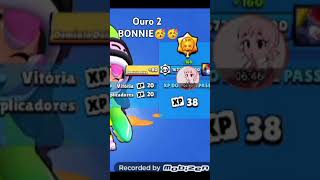 Peguei ouro 2 com a Bonnie brawlstars fypシ゚viral fy brawlstarsbrasil [upl. by Schellens692]