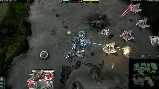 ZeroK Gameplay vs 2 Hard AI [upl. by Finbur684]