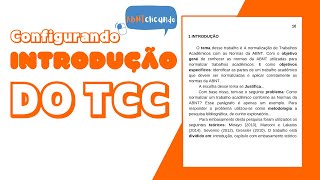 15  INTRODUÇÃO para o TCC Conforme NBR 14724 Atualizado 2023 [upl. by Anytsyrk]