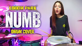 Linkin Park  Numb  Drum Cover by Kristina Rybalchenko [upl. by Ro]