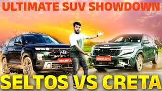 Why people prefer Creta facelift over Seltos  2024 Hyundai Creta vs Kia Seltos [upl. by Noiramed]