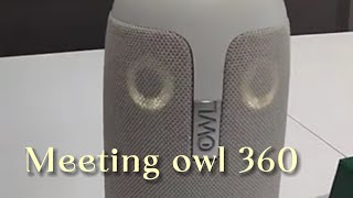 Meeting Owl 360 Camera Setup  How to [upl. by Orapma]