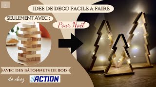 DIY  IDÉE DE DÉCO DE NOËL FACILE A FAIRE [upl. by Nacul466]