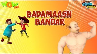 Badmaash Bandar  Chacha Bhatija  3D Animation Cartoon for Kids As on Hungama TV [upl. by Goldstein]