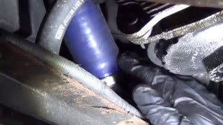 Mondeo MK3 TDCI Intercooler Turbo Hose Change [upl. by Siuoleoj]