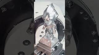 Dont let your kids see it 5axis machining Ultraman cnc cncmachining cncmachine 5axis milling [upl. by De]