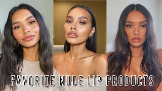 TOP NUDE LIPSTICKS amp LIP LINERS FOR BROWN GIRLS 🤎  NICOLE ELISE [upl. by Tori263]