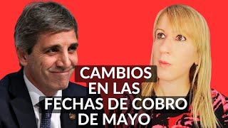 Atención Jubilados Cambios en las Fechas de Cobro de Mayo [upl. by Libna]