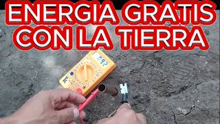 ENERGIA GRATIS CON LA TIERRA viral video viralvideo [upl. by Crispa914]