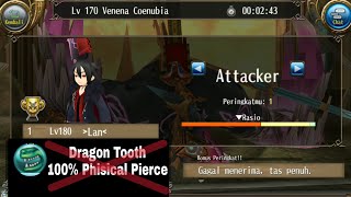 Toram Online  Banned Dragon Tooth 100 Phisical Pierce [upl. by Cosme]