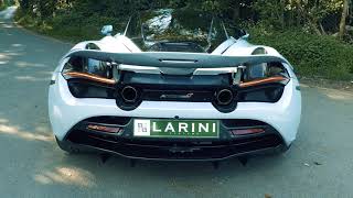 Larini Spec McLaren 720S  Motion Exhaust [upl. by Danna]