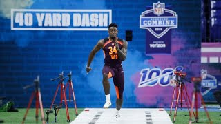 DK Metcalf 2019 NFL Combine Highlights Insane [upl. by Bergstrom803]