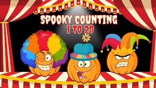 Spooky Counting 120  Halloween Counting Song for Kids [upl. by Tobi]