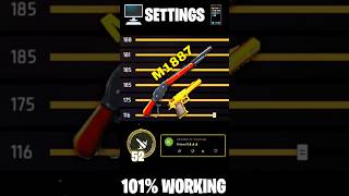 Free Fire Headshot setting 2024 ⚡ Best Sensitivity Settings ⚙️ Sensitivity  Hud Settings Free Fire [upl. by Drexler]