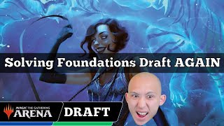 Solving Foundations Draft AGAIN  MTG Foundations Draft  MTG Arena [upl. by Airdnaxila]