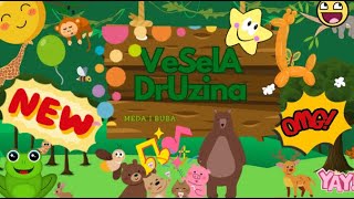 Meda i Buba  Vesela družina  KIDS SONGS  Dečje pesme [upl. by Gathers]