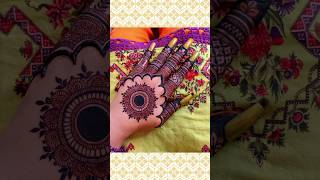 MANDALA MEHNDI DESIGN mehandi hennadesign youtubeshorts [upl. by Eyaj783]