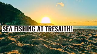 Cardigan Bay Sea Fishing at Tresaith Beach in West Wales [upl. by Jack]