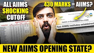 NEET 2024 Latest News  AIIMS cutoff NEET 2023  AIIMS Cutoff NEET 2024  New AIIMS Opening State [upl. by Sidky]