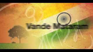 Vande Mataram Full Lyric Video  ShubhaSur Creations  2015 [upl. by East]