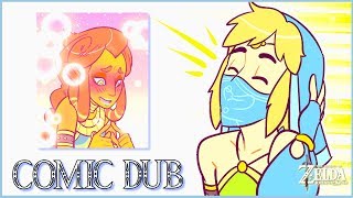 Riju Has A Crush  By Dreadlock Detective 『ZELDA COMIC DUB』 [upl. by Aihsenad417]