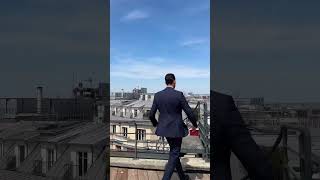 Champs Élysées  Rooftop de 300m2 😍 realestate shorts paris visite [upl. by Inama491]