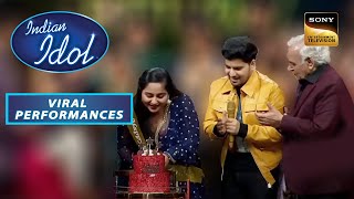 Contestants ने दिया Deboshmita को Birthday Surprise  Indian Idol Season 13  Viral Performances [upl. by Marven180]