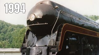 NampW JClass 611 Streamlined Steam Locomotive in Action 1994 [upl. by Roberta]