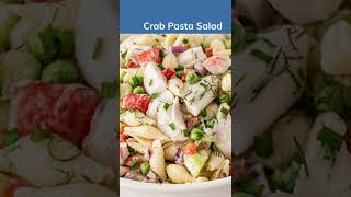 Crab Pasta Salad [upl. by Eidur]