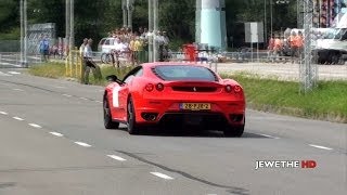 Ferrari F430 F1 w CAPRISTO Exhaust ACCELERATIONS LOUD Sounds 1080p Full HD [upl. by Embry]