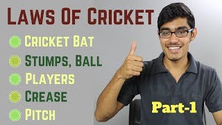 What are the Official Rules of Cricket Law1 to Law12 EXPLAINED  SportShala  Hindi [upl. by Neilson]