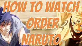 How to watch order Naruto  ANIME X EDITS  animexedt  anime naruto Anime edits [upl. by Tenaj415]