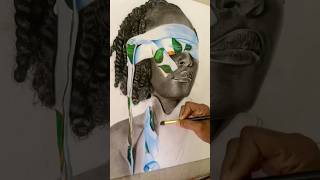 Drawing time artist hyperrealism art drawing charcoal drawing [upl. by Mages]