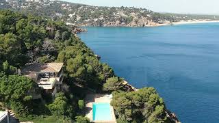 Exclusive seafront villa in one of the most privileged spots on the Costa Brava BEGUR [upl. by Hctud]