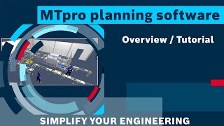 EN Bosch Rexroth MTpro Planning Software HowTo Video Overview [upl. by Prendergast]