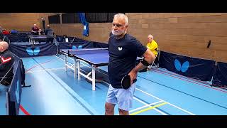 Manoj Gandhi 1 v 3 Steve Young l O60s Vetts Midlands Masters l Oct 2024 [upl. by Shanon]