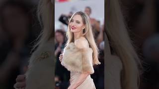 Angelina Jolie at Venice film festival viralshorts viralvideo celebrities [upl. by Nealy]