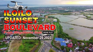 SUNSET BOULEVARD FROM MEGAWORLD  NOVEMBER 29 2023  BEAUTIFUL ILOILO [upl. by Mccutcheon688]