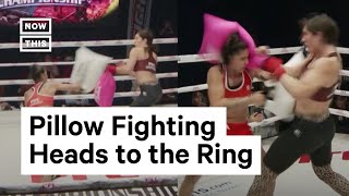 Pillow Fighting Meets MMA in This Combat Sport [upl. by Leila]