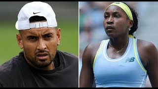 Nick Kyrgios offers to coach Coco Gauff after US Open woe [upl. by Yrekcaz25]