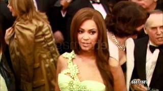 Beyonce Academy Awards Oscar red carpet 2007 [upl. by Retsevel826]