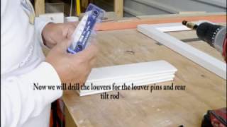 How To Build A Plantation Shutter [upl. by Meara]