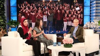 New Jersey School Gets Two Big Surprises from Ellen [upl. by Anitnamaid]